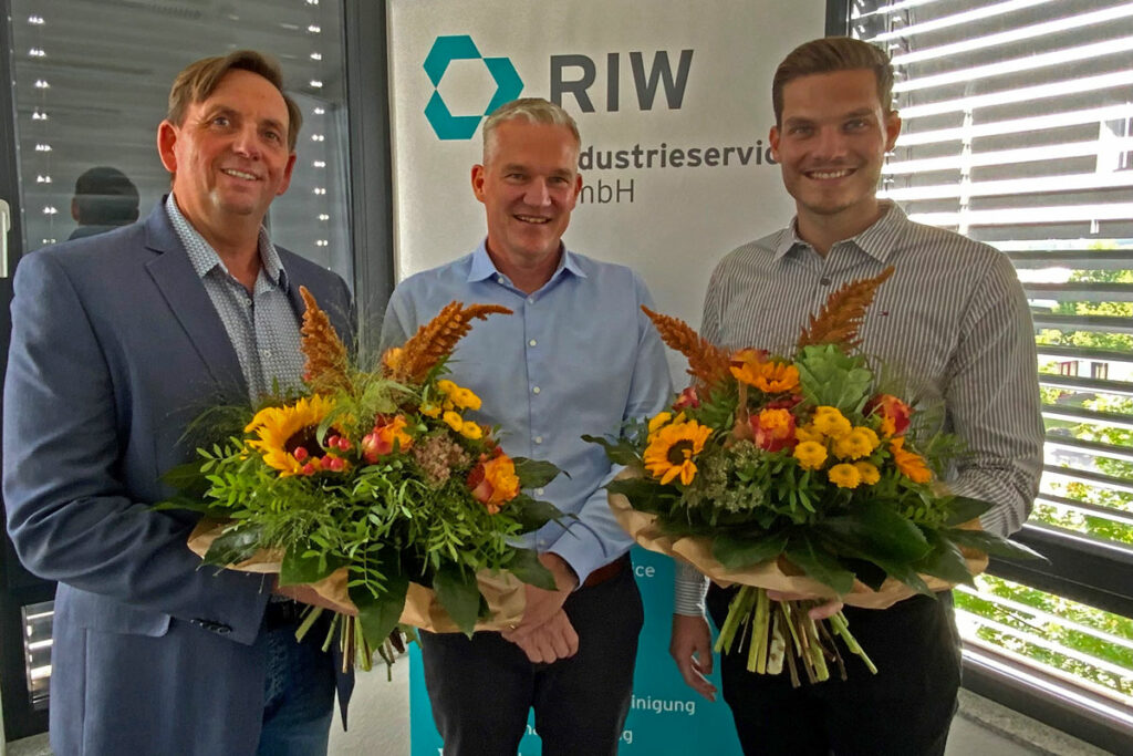 Die neue Geschäftsführung der RIW Industrieservice GmbH